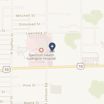 Spectrum Health Ludington Hospital on map