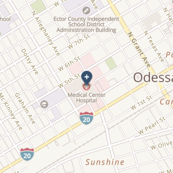 Medical Center Hospital on map