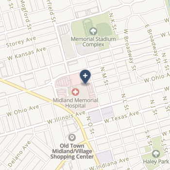 Midland Memorial Hospital on map