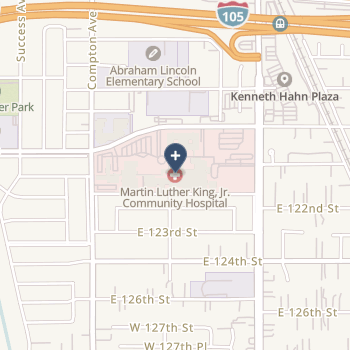 Martin Luther King, Jr.Community Hospital on map