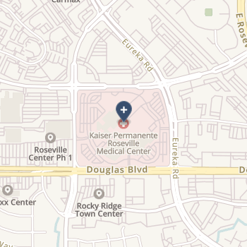 Kaiser Foundation Hospital - Roseville on map
