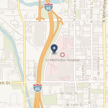 Indiana University Health on map