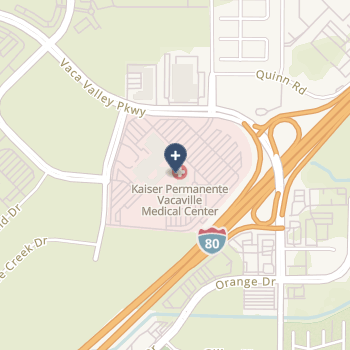 Kaiser Foundation Hospital - Vacaville on map