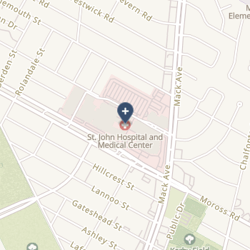 St John Hospital And Medical Center on map