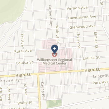 Williamsport Regional Medical Center on map