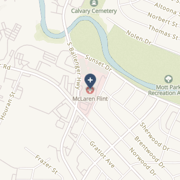 Mclaren Flint on map