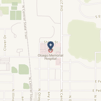 Munson Healthcare Otsego Memorial Hospital on map