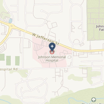 Johnson Memorial Hospital on map
