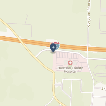 Harrison County Hospital on map