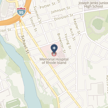 Memorial Hospital Of Rhode Island on map