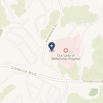 Our Lady Of Bellefonte Hospital on map