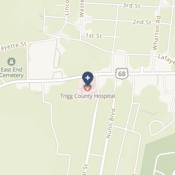Trigg County Hospital on map