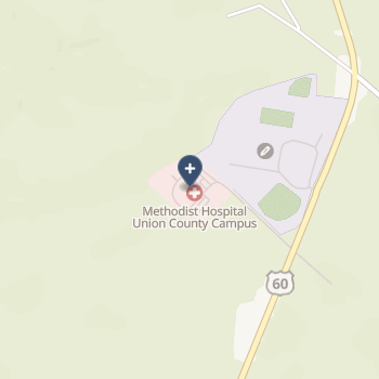 Methodist Hospital Union County on map