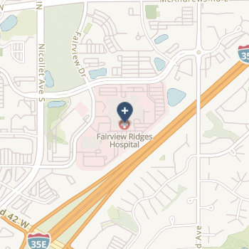 Fairview Ridges Hospital on map