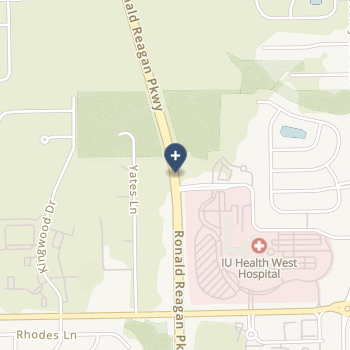 Iu Health West Hospital on map