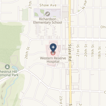 Summa Western Reserve Hospital on map