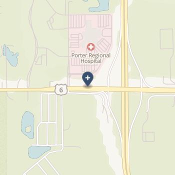 Porter Regional Hospital on map