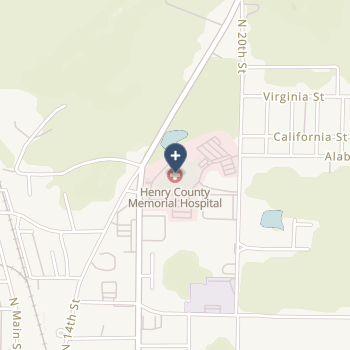 Henry County Memorial Hospital on map
