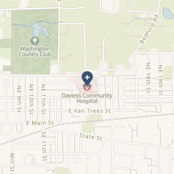 Daviess Community Hospital on map