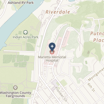 Marietta Memorial Hospital on map