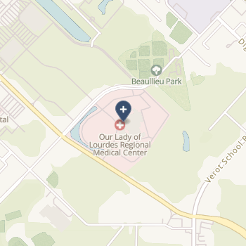 Our Lady Of Lourdes Regional Medical Center, Inc on map