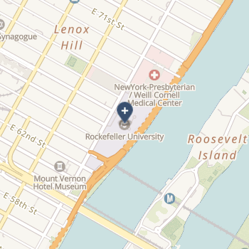 Rockefeller University Hospital on map