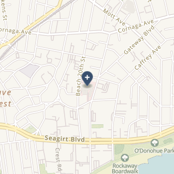 St John's Episcopal Hospital At South Shore on map
