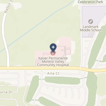 Kaiser Foundation Hospital-Moreno Valley on map
