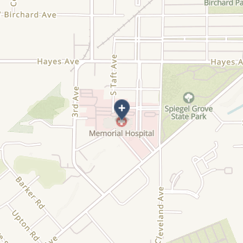 Memorial Hospital on map