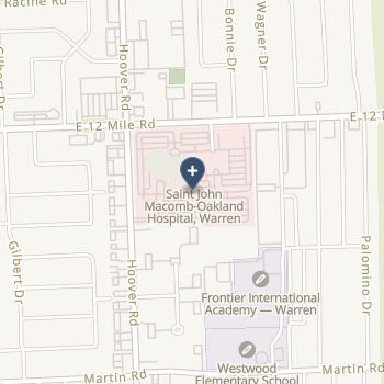 St John Macomb-Oakland Hospital-Macomb Center on map