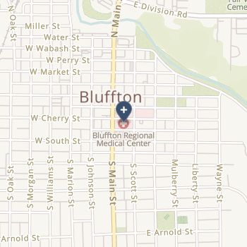 Bluffton Regional Medical Center on map