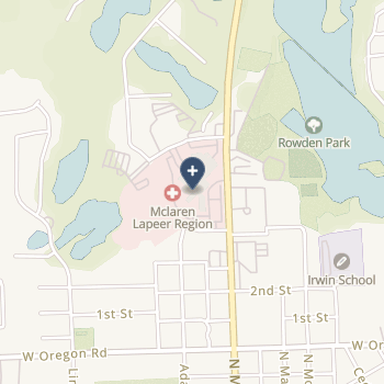 Mclaren Lapeer Region on map