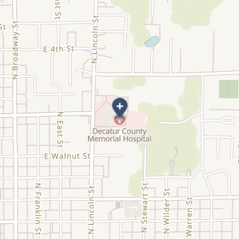 Decatur County Memorial Hospital on map