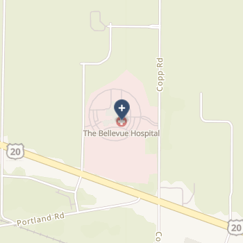 Bellevue Hospital on map