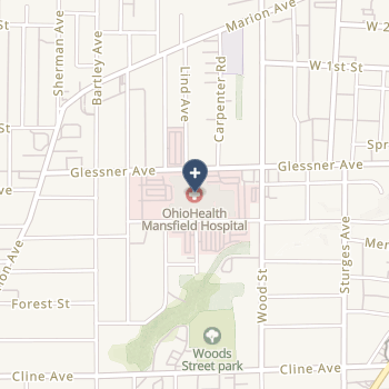 Ohiohealth Mansfield Hospital on map
