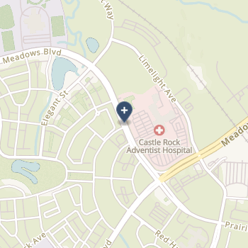 Castle Rock Adventist Hospital on map