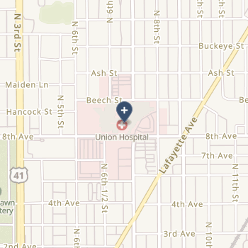 Union Hospital Inc on map