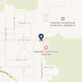 Oakdale Community Hospital on map