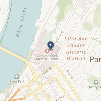 Camden Clark Medical Center on map