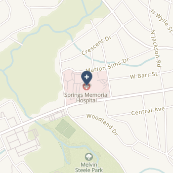 Springs Memorial Hospital on map