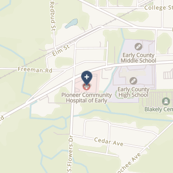 Lifebrite Community Hospital Of Early on map