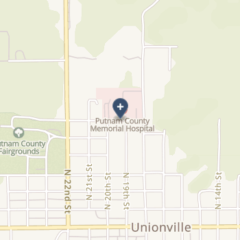 Putnam County Memorial Hospital on map