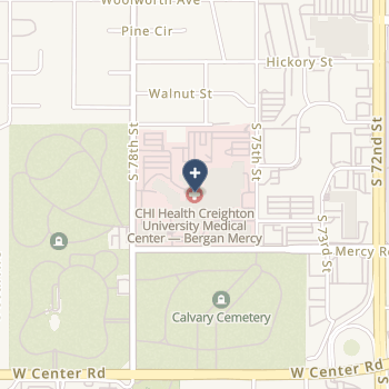 Chi Health Creighton University Medical Center - B on map