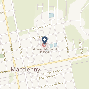 Ed Fraser Memorial Hospital on map