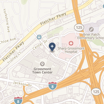 Grossmont Hospital on map