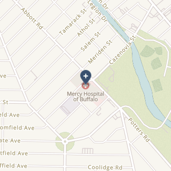 Mercy Hospital Of Buffalo on map