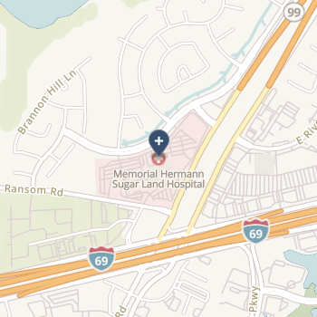 Memorial Hermann Sugar Land Hospital on map