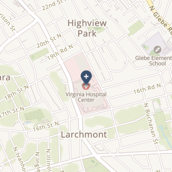 Virginia Hospital Center on map