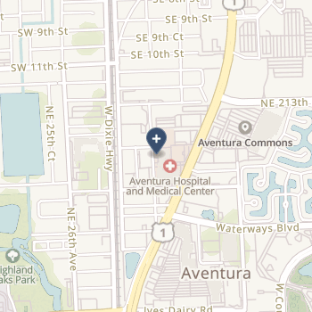 Aventura Hospital And Medical Center on map