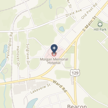 Morgan Memorial Hospital on map